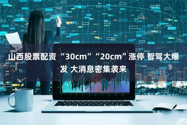 山西股票配资 “30cm”“20cm”涨停 智驾大爆发 大消息密集袭来