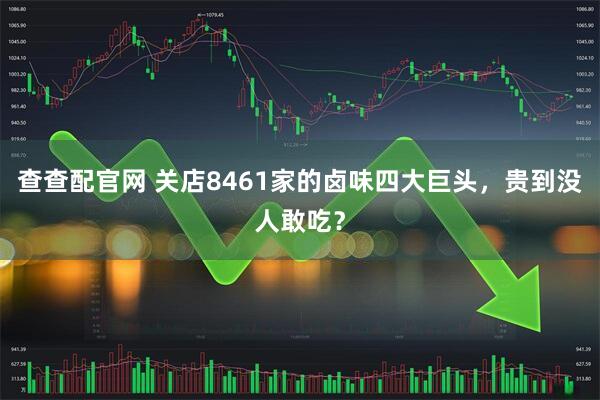 查查配官网 关店8461家的卤味四大巨头，贵到没人敢吃？
